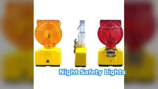 Solar Warning Lights Improve Night Safety