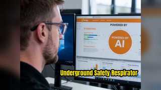 Small Size  ZL60 Self-Rescuer Respirator Internal Chemicals Include For Underground Mining Showcase