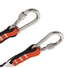 Polyester Adjustable Safety Lanyard Work Restraint Rope 900 To 1400mm