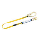 30mm Polyester Double Hooks Adjustable Safety Lanyard Roofing Fall Protection