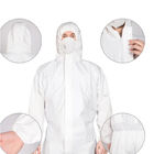Microporous 60GSM  Disposable Protective Coverall Polypropylene Body Suit Splash Resistant