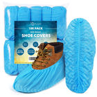 6.7in Width Waterproof Disposable Shoes Cover Anti Slip Clean Room Overshoes For Hospital