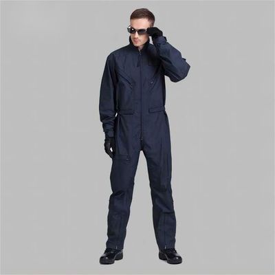 Buy 93% Nomex Flame Retardant Overalls with Anti-static Function and 220-260gsm Fabric Weight for Petrochemical Safety online manufacture