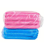 14gsm Head Cap Non Woven Disposable Bouffant Cap With Elastic Band 18in 19in
