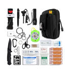 Waterproof Emergency 100% Nylon Outdoor First Aid Kit Secure First Aid And Survival Kit