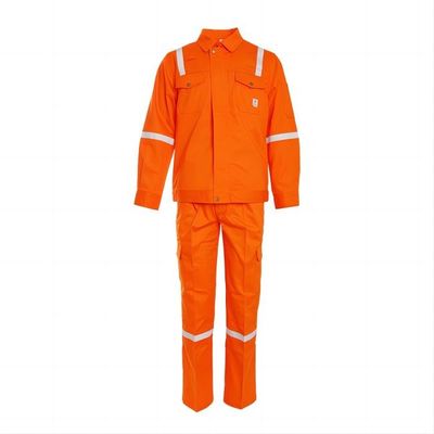 Buy Anti-Static Fireproof Safety Work Suits 115gsm for Electrical Power Industry online manufacture