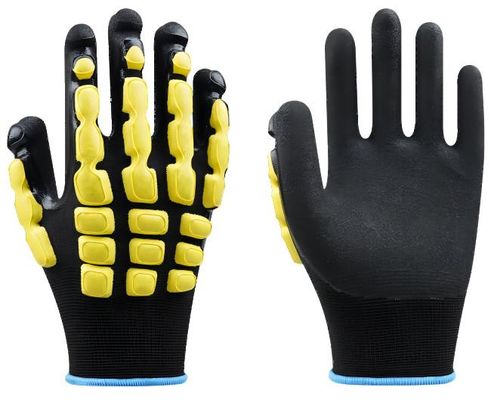 Buy 13 Gauge Cut Resistant Anti Impact Gloves with Touchscreen Compatibility and Nitrile Coating online manufacture