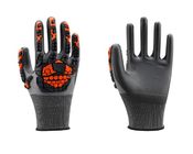 TPR Silicon Rubber Anti Vibration Gloves  ADAMAS Cut Protection Gloves