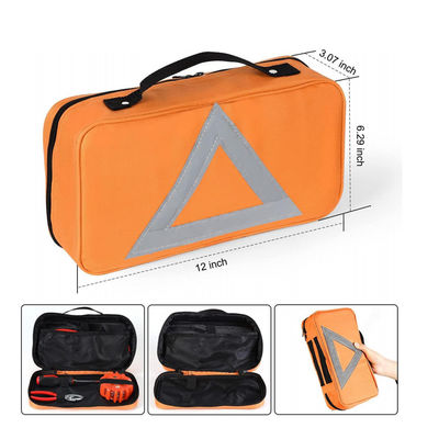 Buy Multifunctional Car First Aid Kit with LED Warning Light and Customizable Roadside Assistance Emergency Kit online manufacture