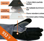 16in 932℉ Heat Resistant Gloves Fireproof Cut Proof Gloves For Safety