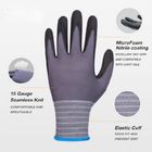 Knit Nylon Work  Seamless Gloves Breathable Water Repellent XL XXL