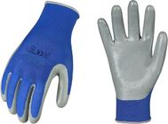 Reusable XL XXL Seamless Gloves Safety Work Nitrile Coated Palm Grip
