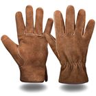 XXS Heavy Duty Hand Leather Gloves Safety Thorn Proof For Driving