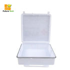 White Professional Plastic Family Portable First Aid Box Home Office