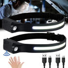 Waterproof Flexible Headlamp Work Light 12000 Lumen 230 Degree USB Rechargeable