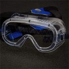 Waterproof PVC Eye Protection Goggles Scratch Resistant Construction Safety Glasses