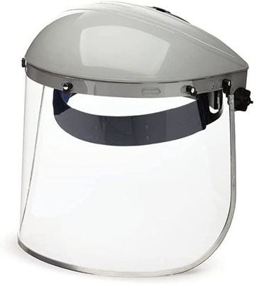 Buy Clear Polycarbonate Window Protective Face Shield with Ratchet Headgear ANSI/ISEA Z87.1 Certified online manufacture