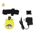 Rechargeable Lithium Ion LED Miner Head Light 3 Color Coal Miners Headlamp