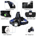 High power Rechargeable Waterproof LED COB Red Safety Light Headlamp Flashlight Night Buddy Camping Hunting