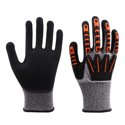 Buy 15 Gauge Flexible Impact Resistant Safety Gloves Anti Vibration Cut Resistant online manufacture