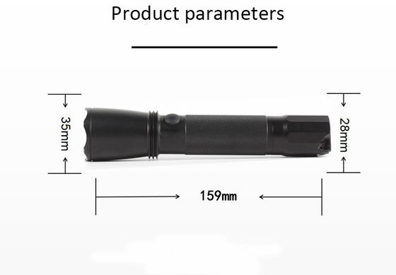 Good price FT3W Strong Light Explosion Proof Torch With Black 157*35mm Industrial online