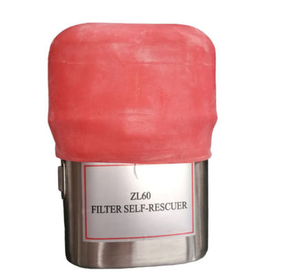 Good price Small Size  ZL60 Self-Rescuer Respirator Internal Chemicals Include For Underground Mining online