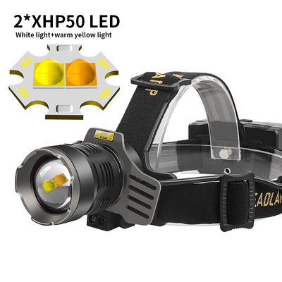 Buy OEM High Lumen Rechargeable LED Headlamp, Zoomable Waterproof USB-C Head Torch for Outdoor & Work – FT-H651A Series online manufacture