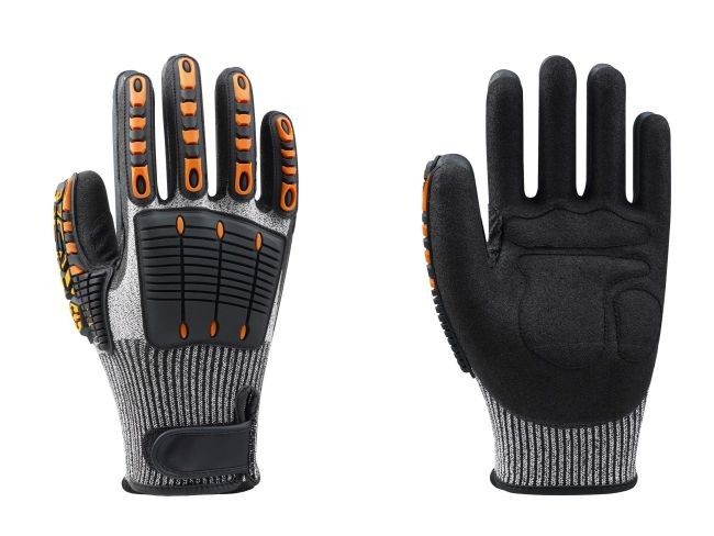 Gauge 7 - 11 Anti Vibration Gloves Cut Resistant Heavy Duty Latex Gloves