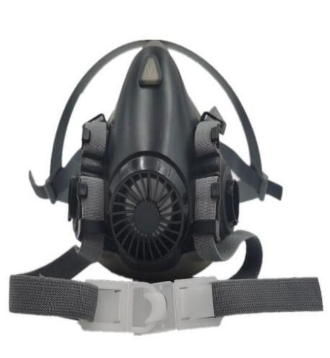 Food Grade Bayonet Half Mask Respirators Durable Construction Silicone Respirator Mask