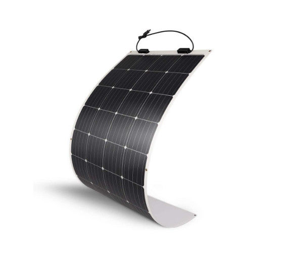 Black Monocrystalline Flexiable Solar Panel Kit 200W Portable Outdoor