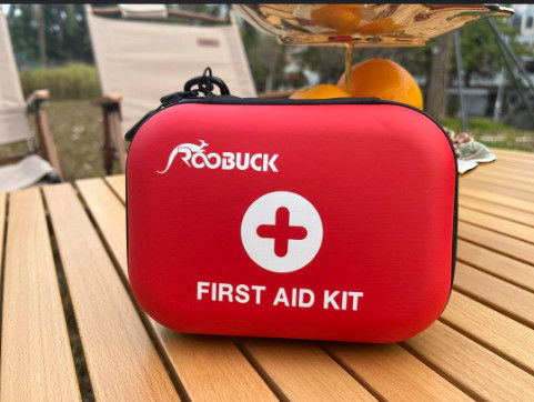 Red Mini Waterproof First Aid Kit Pouch - Compact Empty Bag For Emergency Hiking, Camping, Travel - 5.9x4.3 Inch - Pack Of 1 | Buy Now With Express International Delivery - View #11