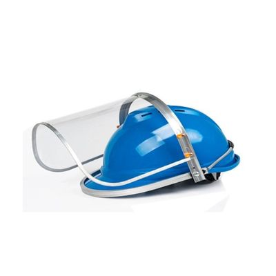 Good price PVC Chainsaw Hard Hat with Splashproof Full Face Mask and 6 Point Suspension for Construction Safety online