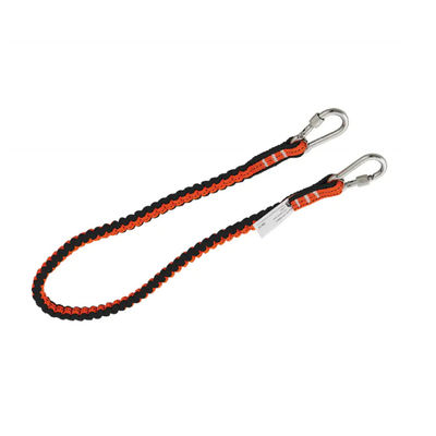 Good price Polyester Adjustable Safety Lanyard with Stainless Steel Hooks for Work Restraint 900-1400mm online
