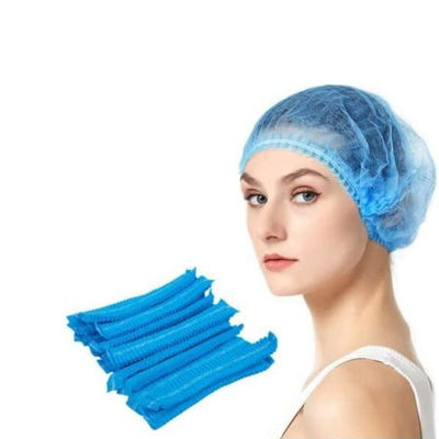 Good price Surgery Clip Disposable Bouffant Cap Non Woven Elastic S-2XL For Medical online