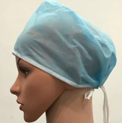 Good price Tasteless Medical Disposable Bouffant Cap SMS Surgical Caps For Doctors online