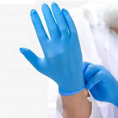 Good price CE Certified Powder Free Nitrile Gloves with Fingertip Textured Grip for Safety Work online