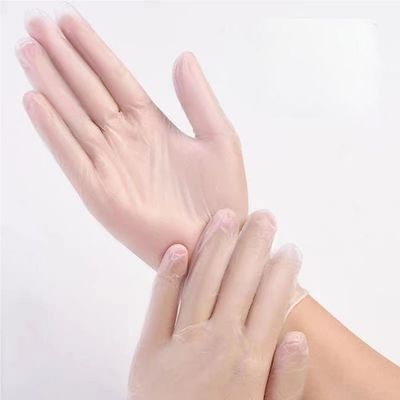 Good price CE EN455 Certified Transparent Disposable PVC Gloves with Customizable Sizes for Safety Work online