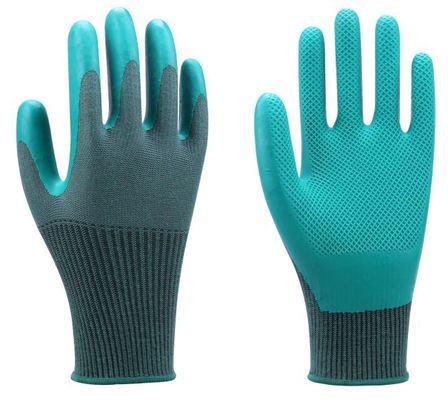 Good price 13 Gauge Eco-Latex Coated Cut Resistant Safety Work Gloves for Industrial Use online