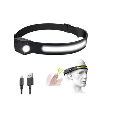 Good price 1200 Lumen USB Rechargeable IP65 Waterproof LED Headlamp for Camping and Maintenance Work Light online