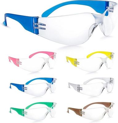 Good price Scratch Resistant UV 400 Protection Lightweight Polycarbonate Safety Glasses for Industrial and Outdoor Use online