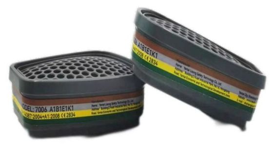 Good price Activated Carbon CE Certified Gas Cartridge Filter with Bayonet Connection for Respirator Accessories online