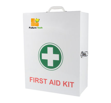 Good price Wall Mounted First Aid Cabinet with Anti-Rust Powder Coating 0.8mm Steel Thickness and Chromium Plating Lock online