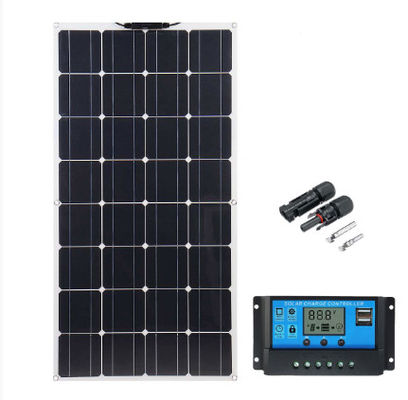 Good price Waterproof 100W Monocrystalline Solar Panel with High Conversion Efficiency and Flexible Design online