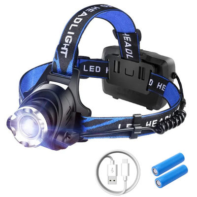 Good price 300 Lumens Brightness Waterproof IPX4 Adjustable Angle LED Headlamp Flashlight for Camping and Hiking online