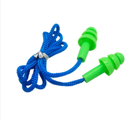 Good price Safety Silicone Reusable Ear Plugs with Slow Rebounded PU Foam for Noise Reduction and Customized Color online