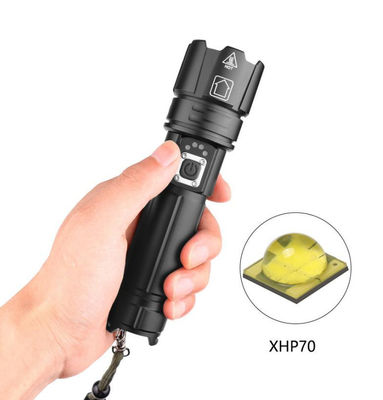 Good price 1500 Lumens LED Flashlight with Telescopic Zoom and 5 Modes for Outdoor Activities online