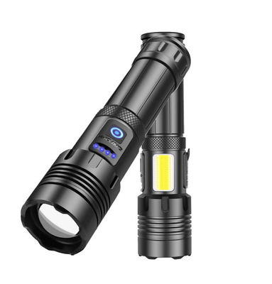 Good price 1500 Lumens LED Torch Flashlight with Adjustable Focus and IPX4 Waterproof for Camping and Emergency Use online