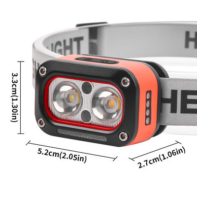 Good price LED Headlamp 200-400 Lumens IPX4 Waterproof with Adjustable Light Angle for Outdoor Activities online