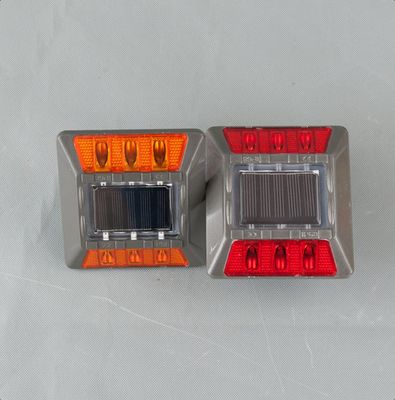 Good price Waterproof IP>67 Aluminum 6 LED Solar Stud Lamp with 30 Tons Compression Resistance and 800m View Distance online